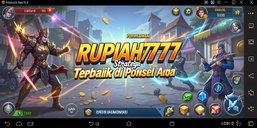 Tampilan menarik dari gameplay RUPIAH777 yang mendebarkan.