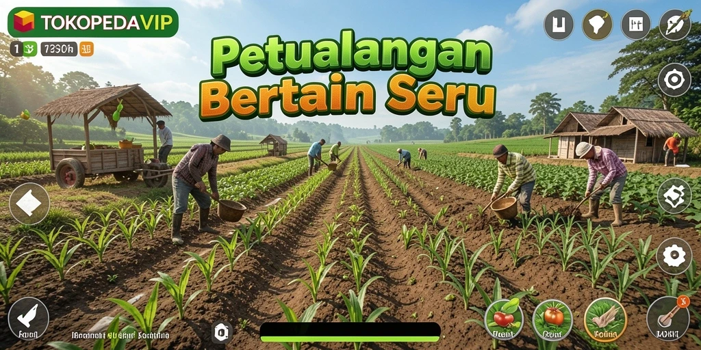 Tampilan menarik gameplay TOKOPEDIAVIP yang penuh warna.